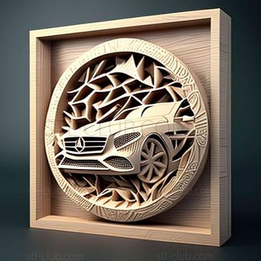 3D модель Mercedes Benz W246 (STL)